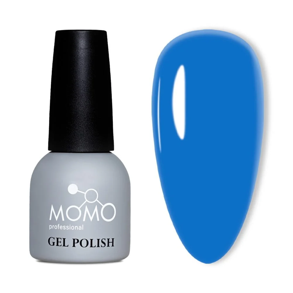 046 Momo Kalıcı Oje K046, Bodrum Mavisi, 14 ml - Görsel 1