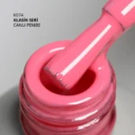 Momo Kalıcı Oje K074, Canlı Pembe, 14 ml - Görsel 2