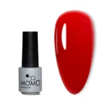 Momo Kalıcı Oje K018, Yarı Şeffaf Koyu Kırmızı, 4 ml