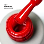 Momo Kalıcı Oje K019, Koyu Kırmızı, 4 ml - Görsel 2