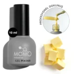 Momo Butter Yellow, French Cover Rubber Base Coat, 10 ml