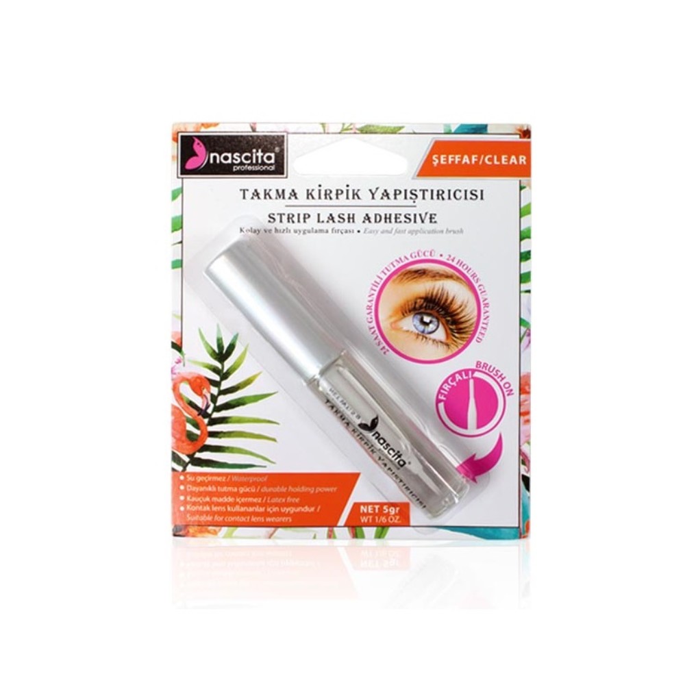 NASEYEGLUB08 Nascita Takma Ki̇rpi̇k Yapıştırıcı Şeffaf (5 Gr) - Görsel 1