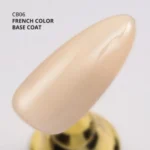 Momo French Color Base Coat CB06, Nude Sarı, 10 ml - Görsel 3