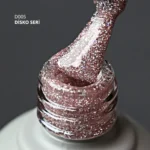 Momo Disko Kalıcı Oje D005 Pembe 10 ml, Reflective Flash Gel Polish - Görsel 2