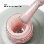 Momo French Cover Rubber Base Coat FC05, Nude Pembe, 10 ml - Görsel 2