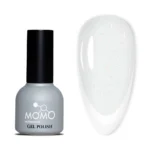 Momo French Cover Rubber Base Coat FC11, Işıltılı Rakı Beyazı, 10 ml