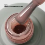 Momo French Cover Rubber Base Coat FC15, Şeftali, 10 ml - Görsel 2