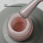 Momo French Cover Rubber Base Coat FC20, Sütlü Pembe, 10 ml - Görsel 2