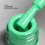 Momo Kalıcı Oje K114, Moda İkonu Yeşili, 4 ml - Görsel 2