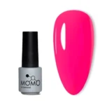 Momo Kalıcı Oje N006, Neon Pembe, 4 ml