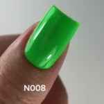 Momo Kalıcı Oje N008, Neon Çimen Yeşili, 4 ml - Görsel 4