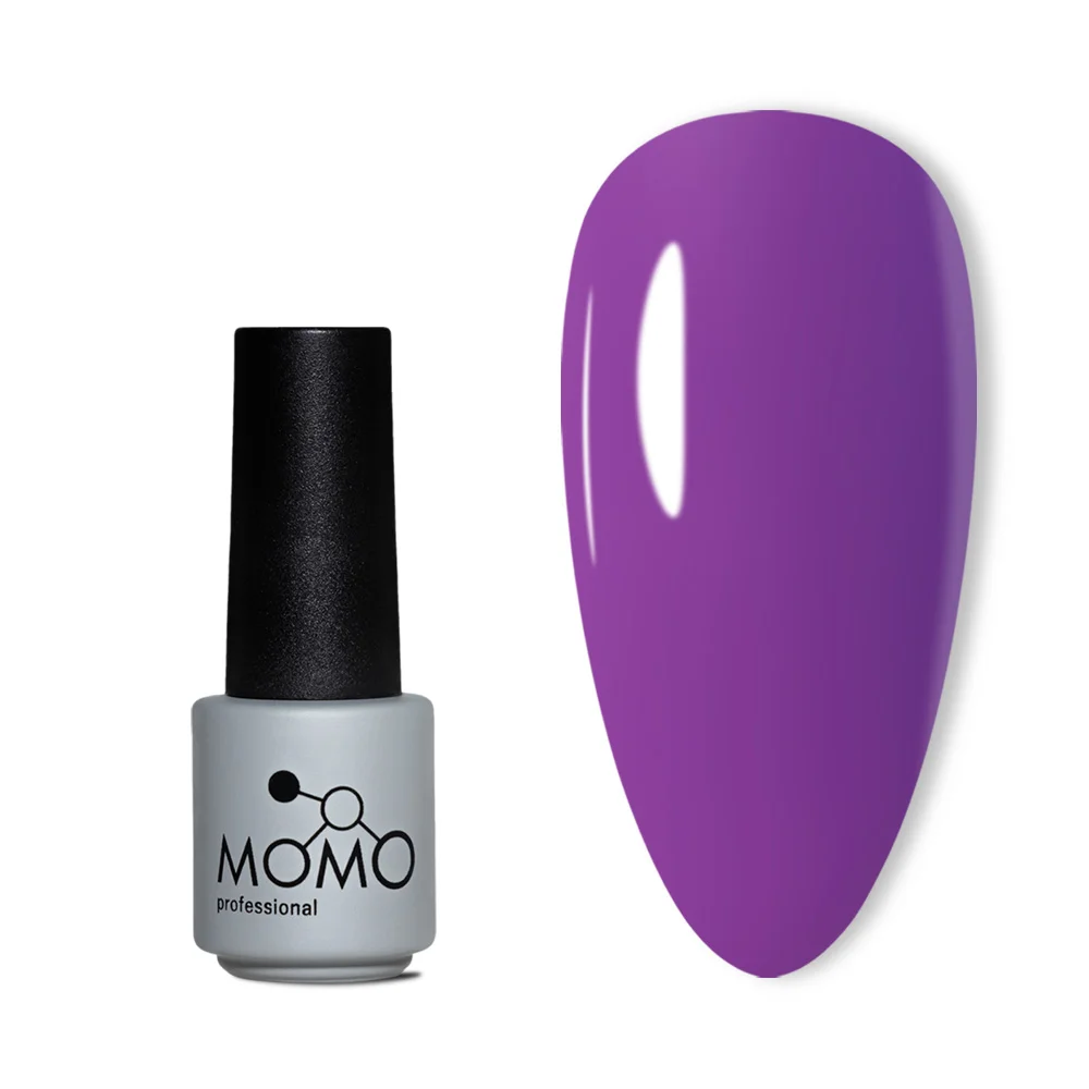 n010 Momo Kalıcı Oje N010, Neon Mor, 4 ml - Görsel 1