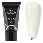 Momo Poly Gel No.02, Süt Beyazı, 30 gr