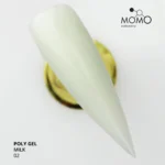 Momo Poly Gel No.02, Süt Beyazı, 30 gr - Görsel 2