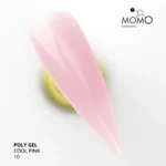 Momo Poly Gel No.10, Soğuk Pembe, 30 gr - Görsel 2