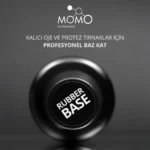 Momo Rubber Base Coat, Nano Fırçalı, 18 ml - Görsel 4