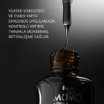 Momo Rubber Base Coat, Nano Fırçalı, 18 ml - Görsel 7