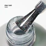 Momo Kalıcı Oje S006, Renkli Simli Şeffaf, 14 ml - Görsel 3