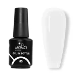 Momo Gel In Bottle No.05, Akıllı Fırçalı Protez Tırnak Jeli, Rakı Beyazı, 18 ml