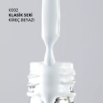 Momo Kalıcı Oje K002, Kireç Beyazı, 10 ml - Görsel 4