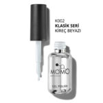 Momo Kalıcı Oje K002, Kireç Beyazı, 10 ml - Görsel 6