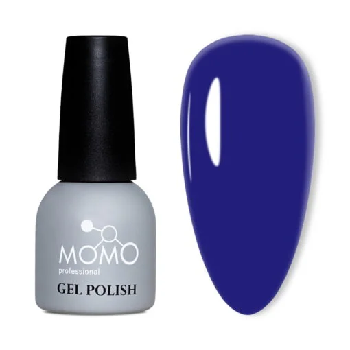 k037 Momo Kalıcı Oje K037, Saks Mavi, 14 ml - Görsel 1