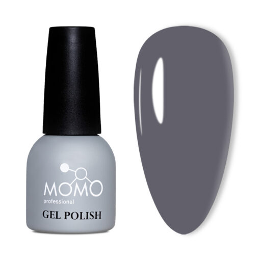 k073 Momo Kalıcı Oje K073, Koyu Gri, 14 ml - Görsel 1