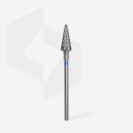 Sert Alaşım Koni Freze, Mavi, Çap 6 mm / Çalışma Kısmı 14 mm - Görsel 2