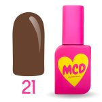 MCD Kalıcı Oje 21 - Kahve Bronz