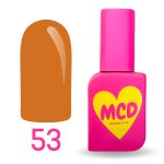 MCD Kalıcı Oje 53 - Kavrulmuş Turuncu