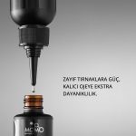 Momo Rubber Base Coat 100 ml – Refill Şişe - Görsel 2