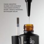 Momo Rubber Base Coat 100 ml – Refill Şişe - Görsel 5