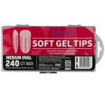 Misyul Soft Gel Tips Medium Oval 240 Ad.