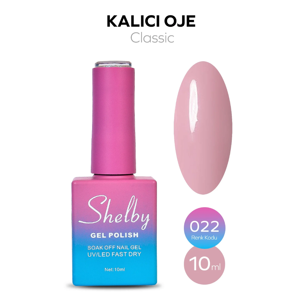 a022 Shelby A022 Kalıcı Oje, 10ml - Görsel 1