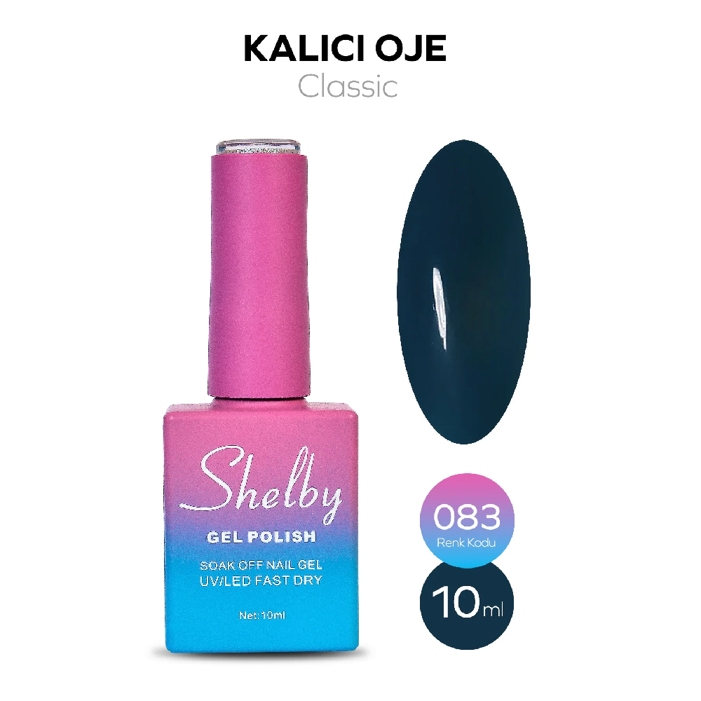 a083 Shelby A083 Kalıcı Oje, 10ml - Görsel 1