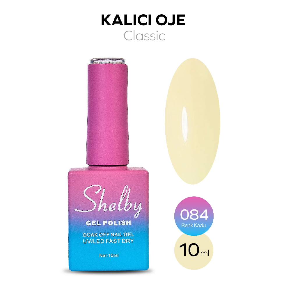 a084 Shelby A084 Kalıcı Oje, 10ml - Görsel 1