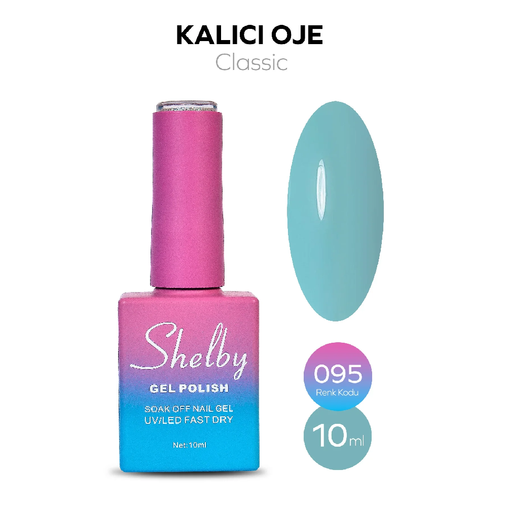 a095 Shelby A095 Kalıcı Oje, 10ml - Görsel 1