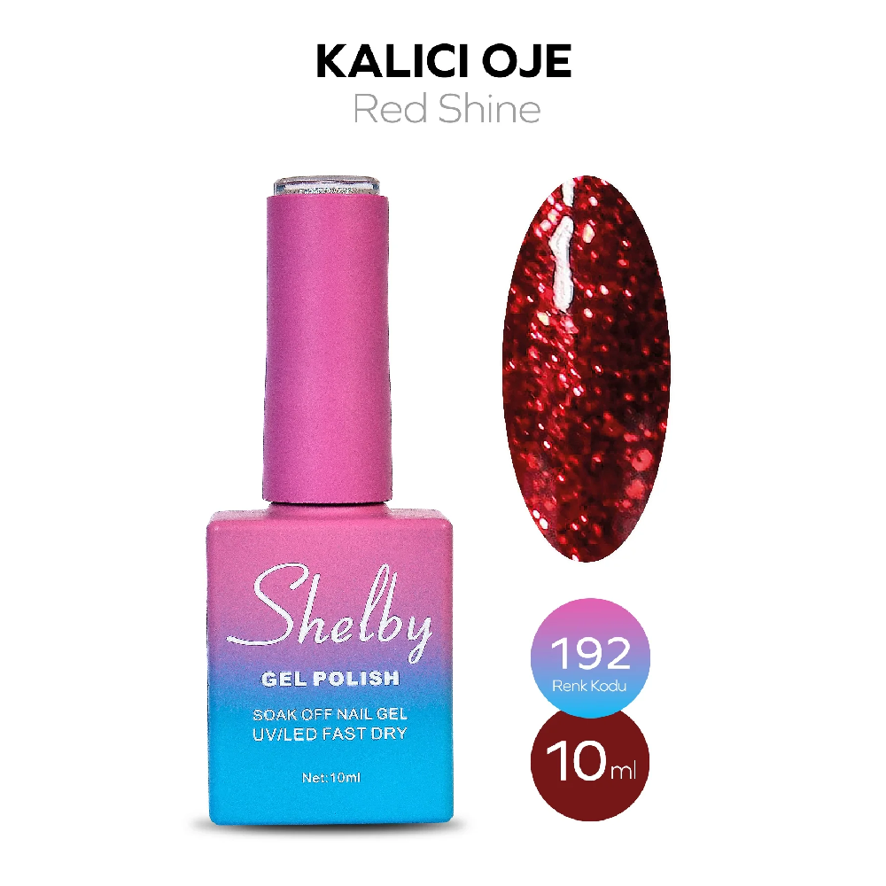 a192 Shelby A192 Kalıcı Oje, 10ml - Görsel 1